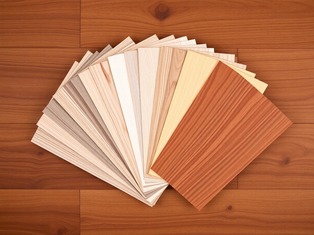 Decorative Laminates — 1 mm of style — hundreds of finishes, from matte woodgrain to textured metallic.